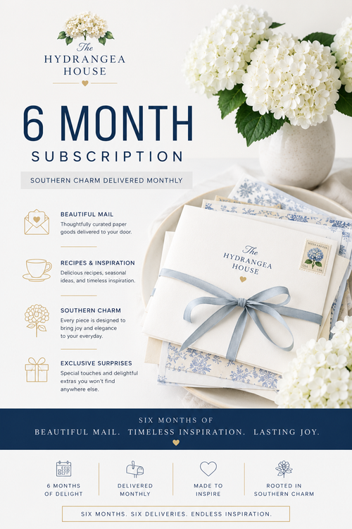 The Hydrangea House Mail Club | 6 Month Subscription